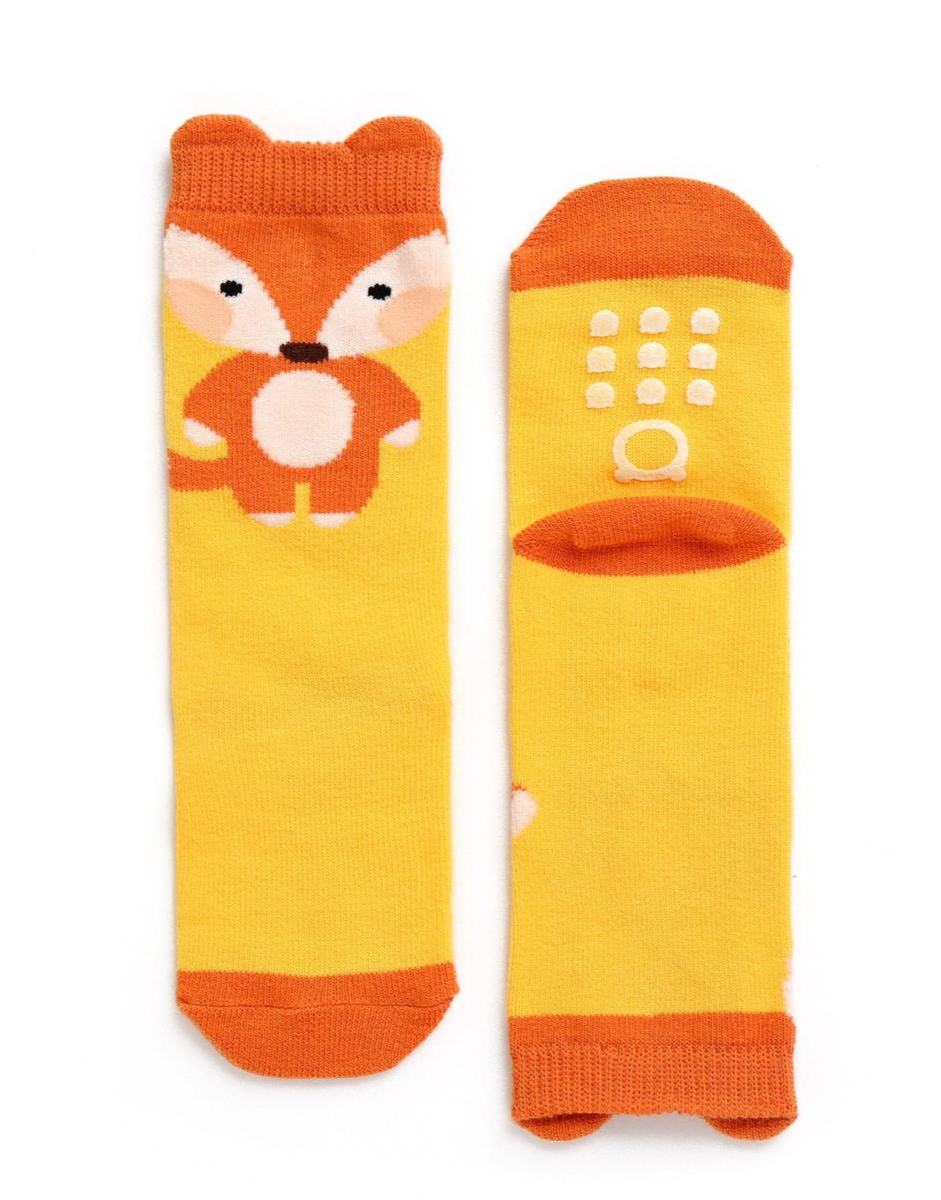 Fox Knee Orange Socks