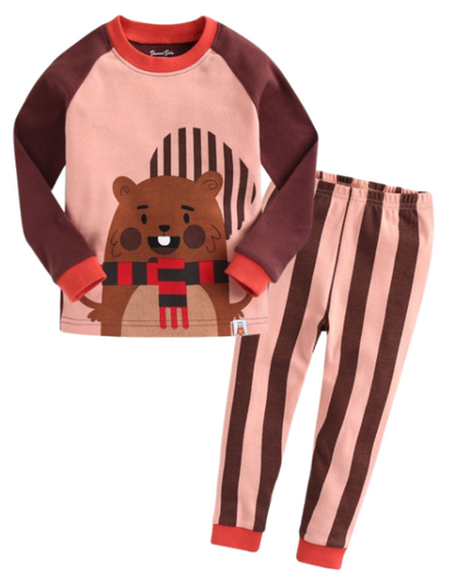 Pijama de manga larga Cherri Beaver - VENTA FINAL 