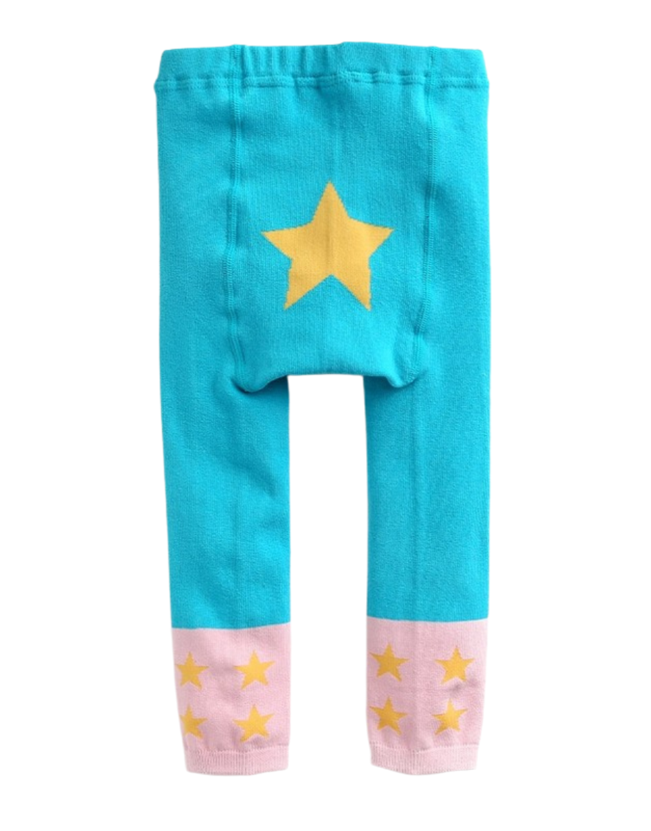 Blue Star Sky Printed Baby Leggings