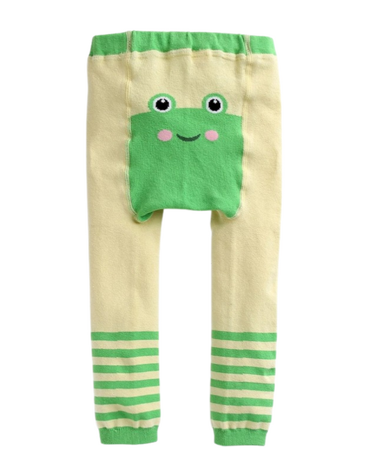 Green Frog Baby Leggings