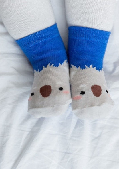 Blue Koala Ankle Socks